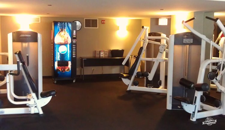 Fitness center do Wyndham Grand Chicago Riverfront