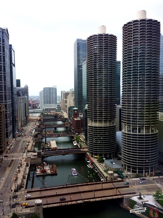 Vista do Rio Chicago - Wyndham Grand Riverfront