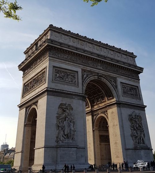 Arco do Triunfo - O que fazer em Paris em 1 dias