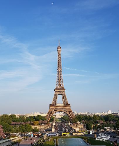 Torre Eiffel vista do Trocadéro