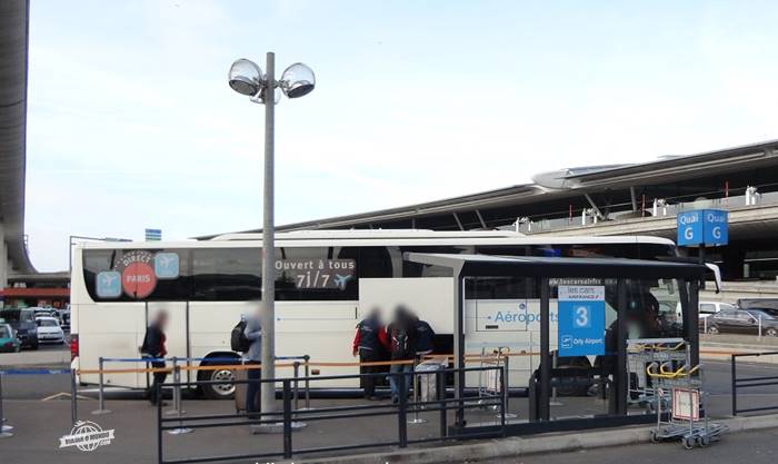 Para da linha 3: Les cars Air France