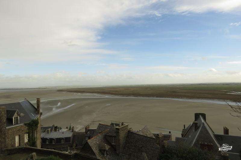 Vista do Monte Saint-Michel