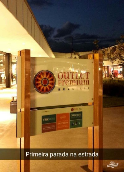 Parada no Outlet