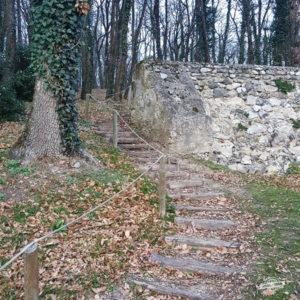 Escada para a floresta - Château de Villandry