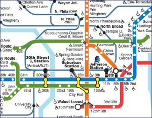 Mapa_Metro_Hilton_Philadelphia_Viajaromundo