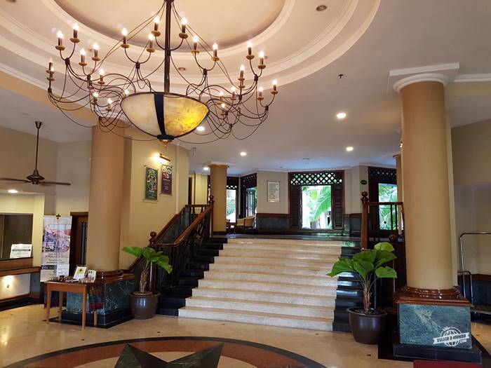 Lobby do hotel - Palm Garden Hotel