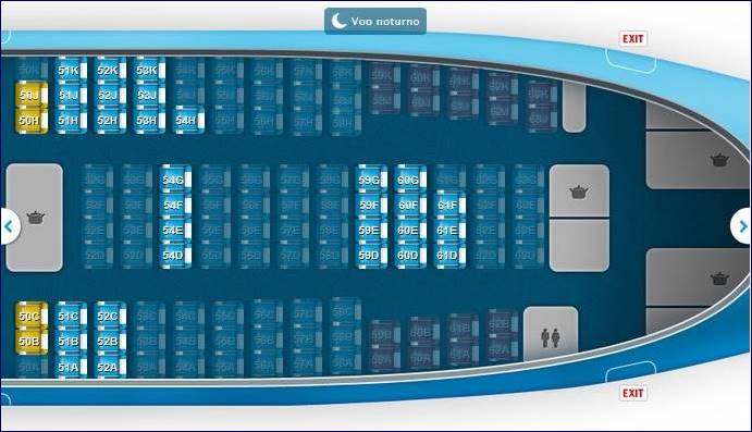 Classe Econômica do Boeing 777 da KLM