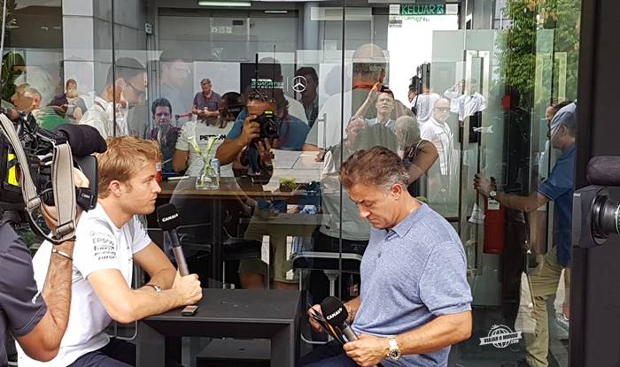 Entrevista Jean Alesi com Nico Rosberg