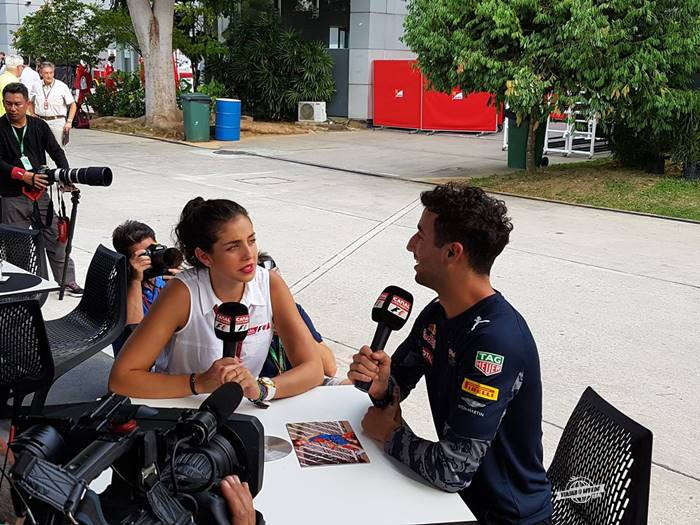 Entrevista com Daniel Ricciardo