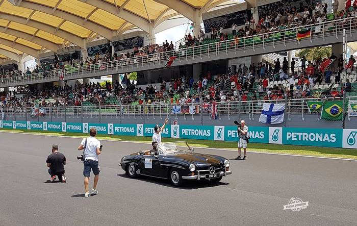 Drivers parade