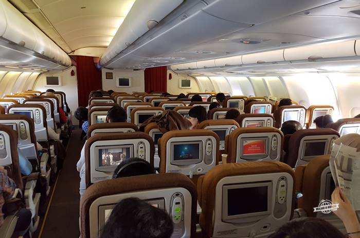 Classe Econômica do A330 Garuda Indonesia