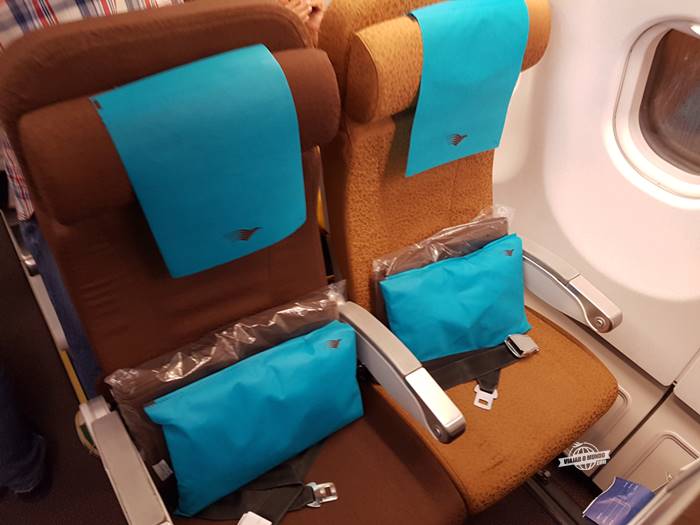 Classe Econômica do A330 da Garuda Indonesia