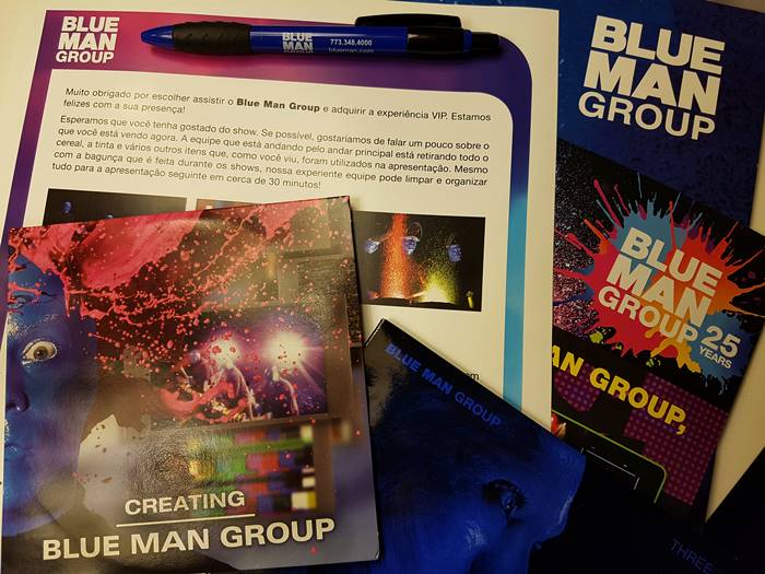 Kit de imprensa - Blue Man Group