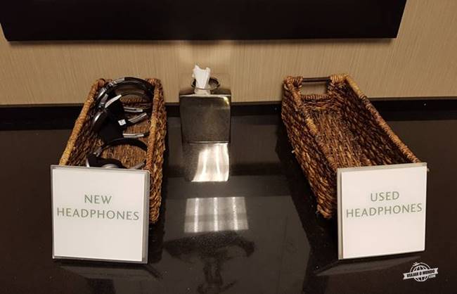 Fones de ouvido da academia - Hyatt Regency McCormick Place