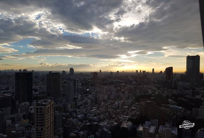 Fim de tarde na Tokyo Tower