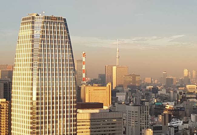 Tokyo Skytree ao fundo