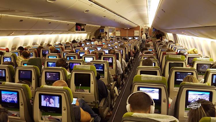 Classe Econômica do Boeing 777 da LATAM