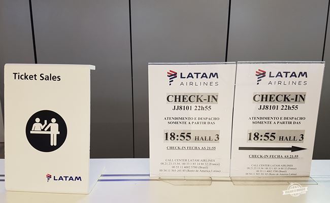 Check-in da Latam só abre quatro horas antes do voo