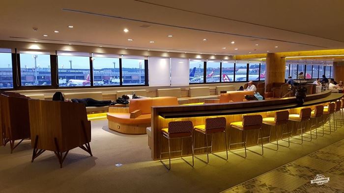 Ambiente principal - Gol Premium Lounge Doméstico do Aeroporto de Guarulhos