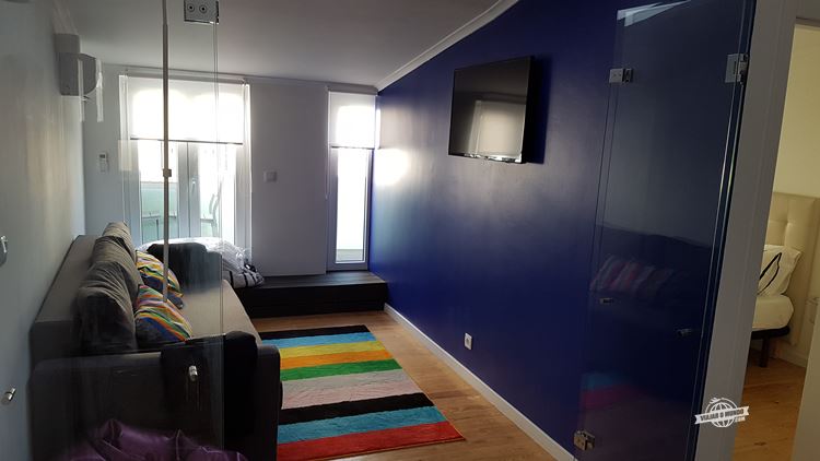 Sala - alugando apartamento em Lisboa