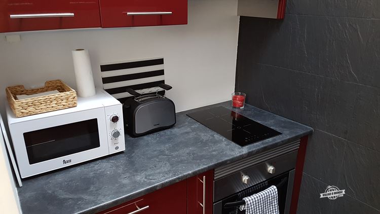 Cozinha - alugando apartamento em Lisboa