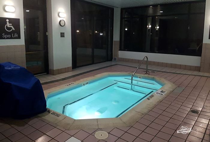 Jacuzzi do Hyatt Regency Fairfax