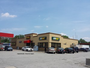 Subway no caminho para Chicago