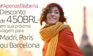 PROMOÇÃO! Iberia oferece R$ 450,00 de desconto em voos para Madri, Paris e Barcelona