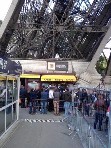 Bilheteria da Torre Eiffel
