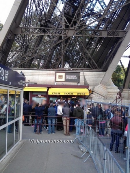 Bilheteria da Torre Eiffel