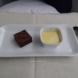 Brownie e crème brûlée