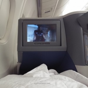 Assento na posição cama.