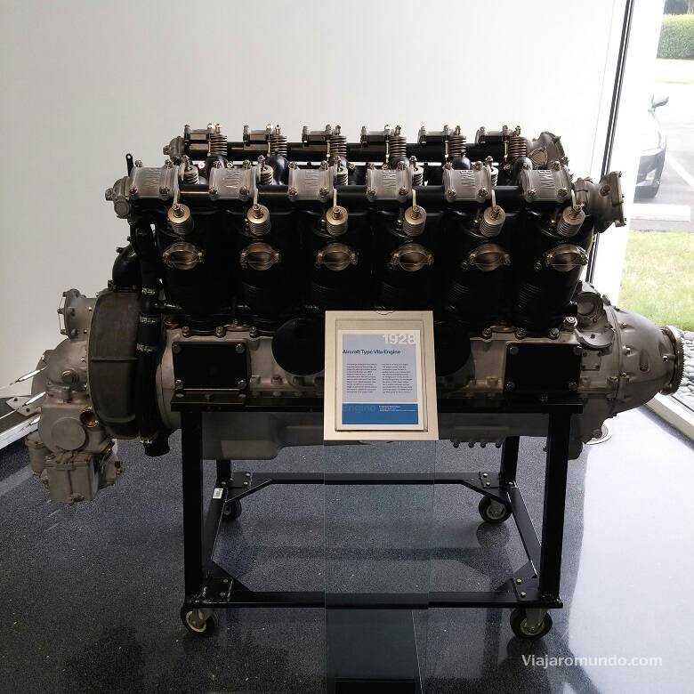 Motor de avião fabricado em 1928