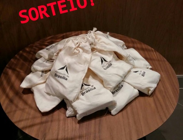 Sorteio – Carregador do Aeroporto de Brasília: Resultado!