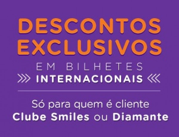Black Week Smiles: Descontos em voos internacionais!
