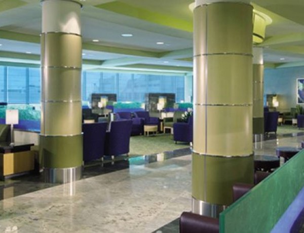 Aeroporto de Miami e Sala VIP Admirals Club D-30