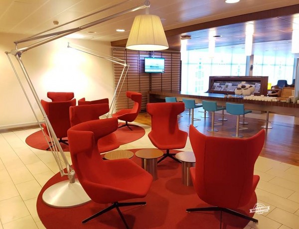Sala VIP KLM Crown Lounge Amsterdam Schiphol