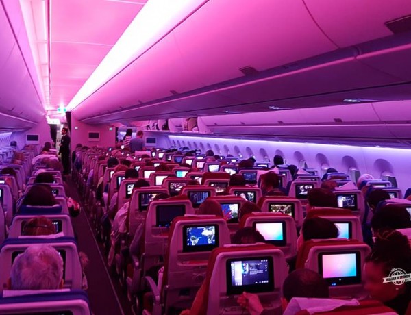 Como é voar na Classe Econômica do A350 da LATAM (Madri – São Paulo)
