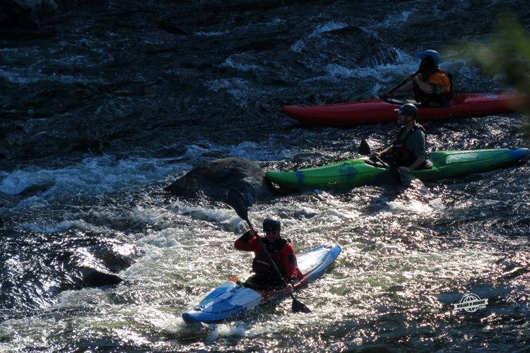 Aventureiro no Rio Potomac - Great Falls Park