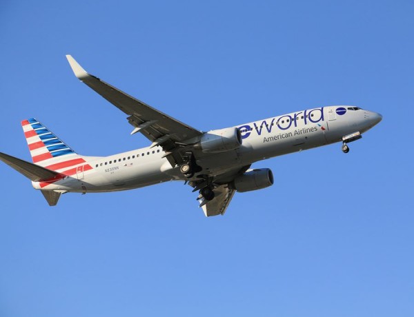 Primeira Classe do 737-800 da American Airlines (SAT-DFW)