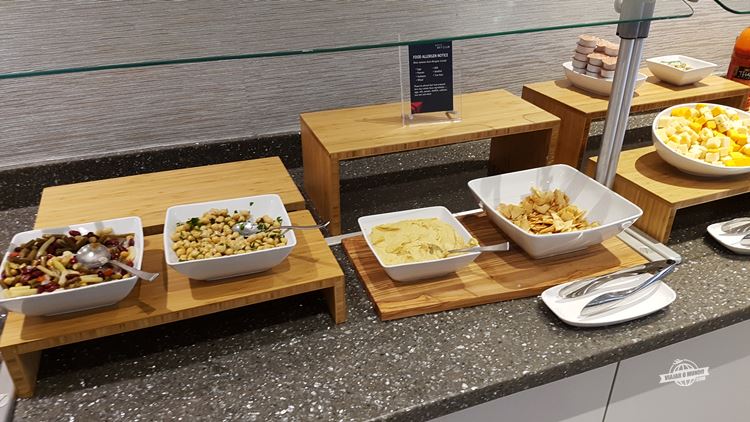 Buffet - Delta Sky Club do Aeroporto de Dallas