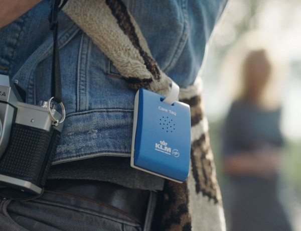 Tag de bagagem inteligente da KLM dá dicas de Amsterdã