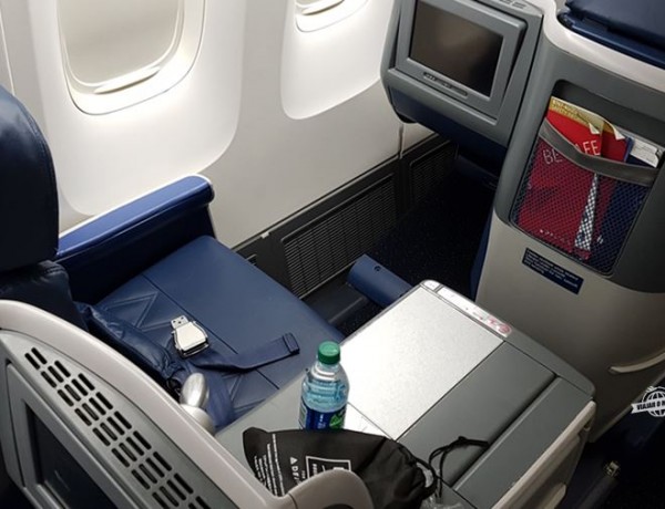 Como é voar na Classe Executiva Delta One do 767 (ATL – GIG)