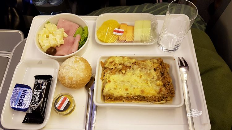 Jantar - Premium Economy da Alitalia