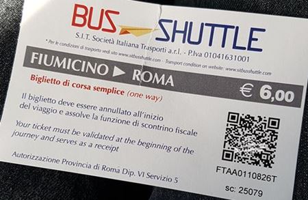 Passagem Fiumicino - Roma - SIT Bus. Como ir do Aeroporto para Roma de ônibus. Viajaromundo.com - Blog de viagem