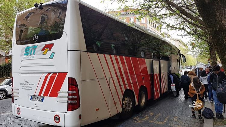 Como ir do Aeroporto para Roma de ônibus: SIT Bus