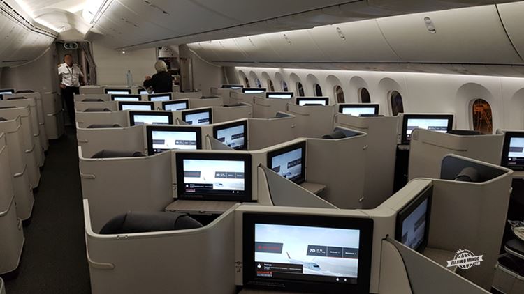 Classe Executiva Signature Class do 787-9 da Air Canada