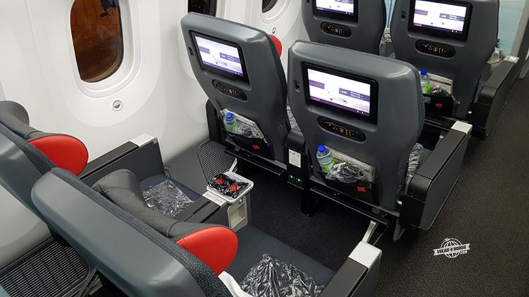 Premium Economy do 787-9 da Air Canada