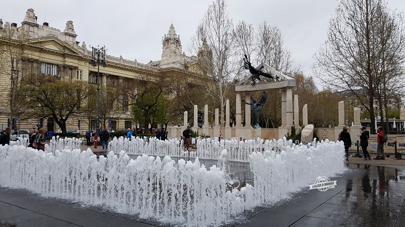 Monumento da Ocupação Alemã. O que fazer em Budapeste. Blog Viajar o Mundo.