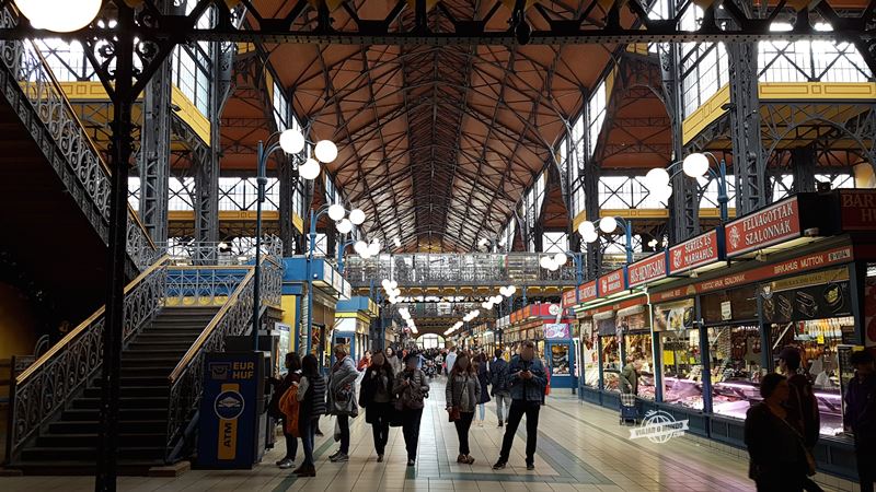 Mercado Central de Budapeste. O que fazer em Budapeste. Blog Viajar o Mundo.